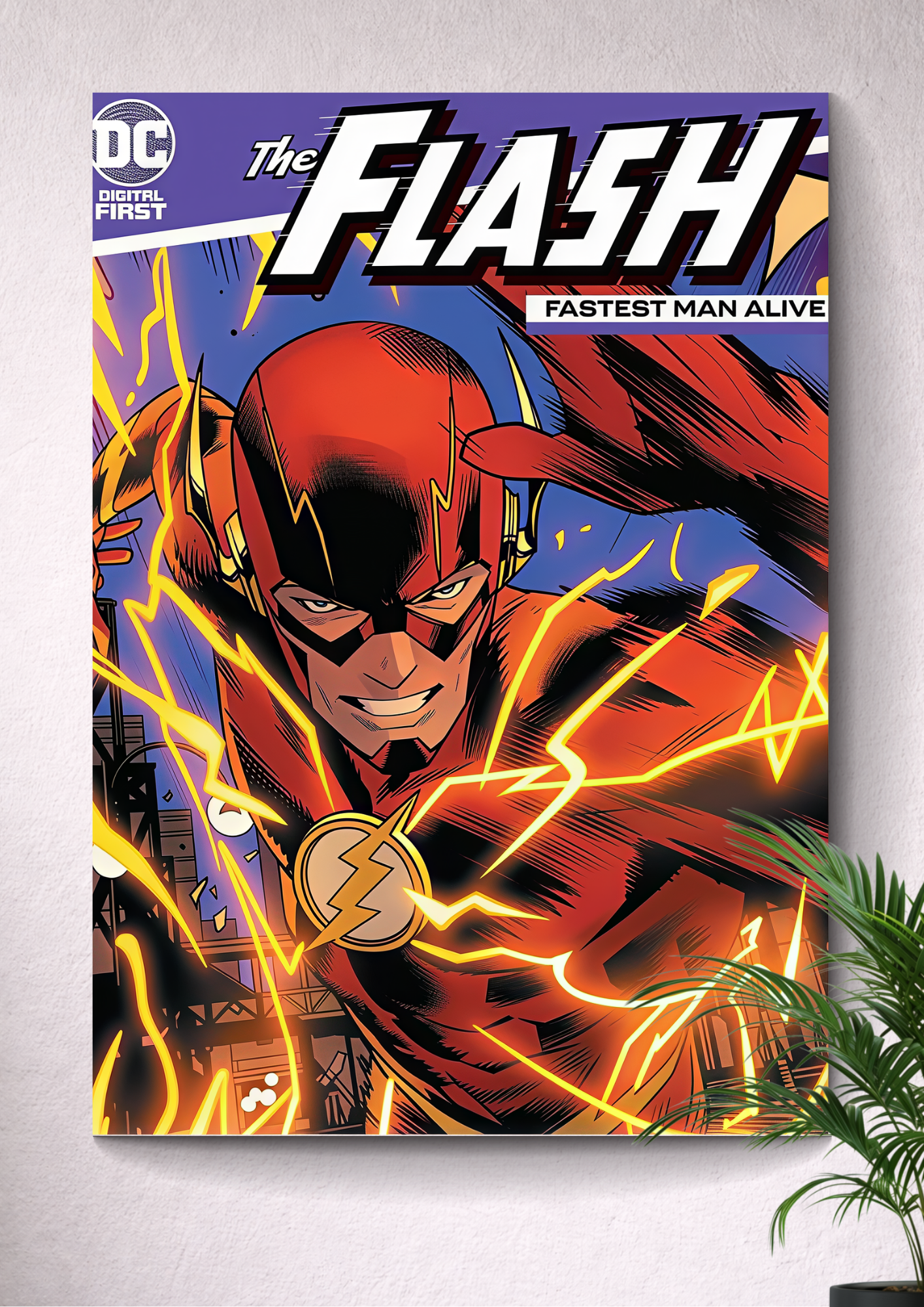 THE FLASH | LIGHTNING | BARRY ALLEN | DC COMICS | JUSTICE LEAGUE