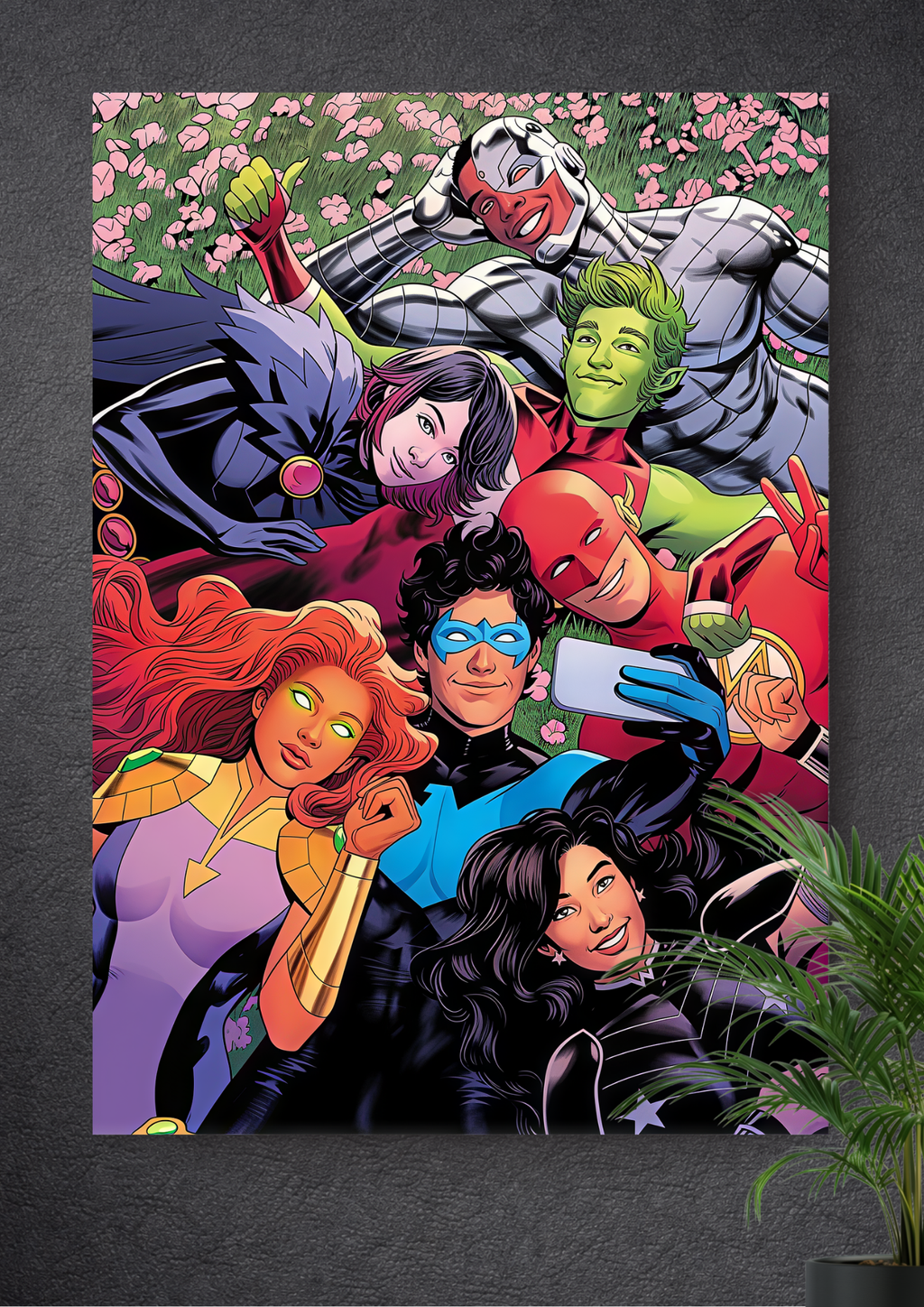 TEEN TITANS | TOGETHER AS ONE | ROBIN | STARFIRE | RAVEN| BEAST BOY | CYBORG