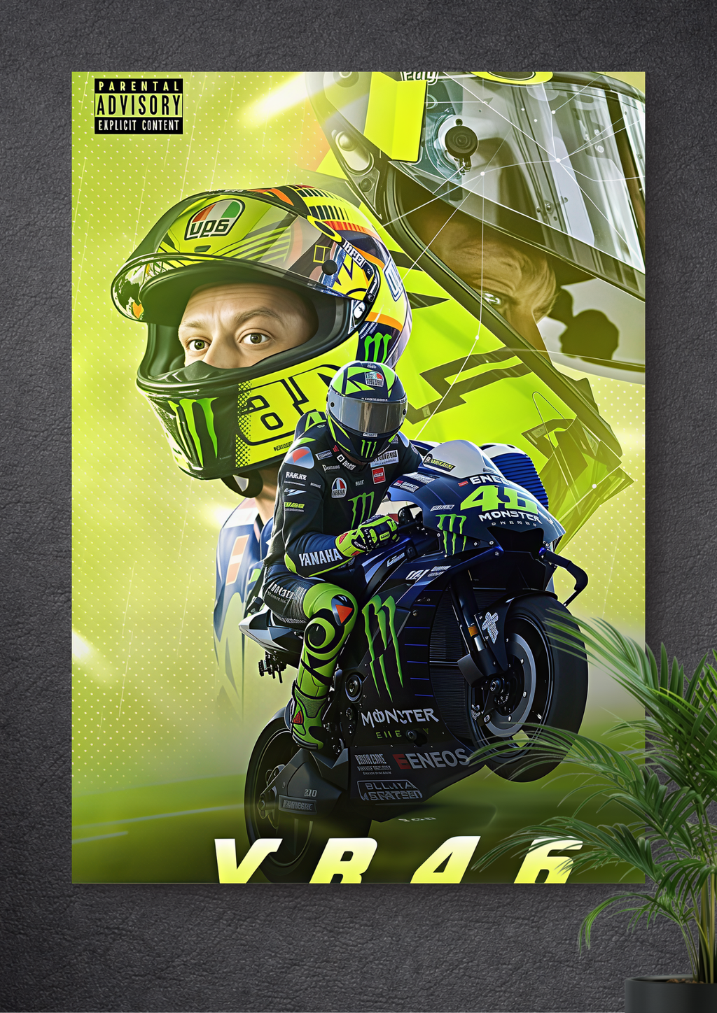 VALENTINO ROSSI | AMAHA FACTORY RACING | YAMAHA YZR-M1 | MOTOGP | VR46 RACING ROYALTY