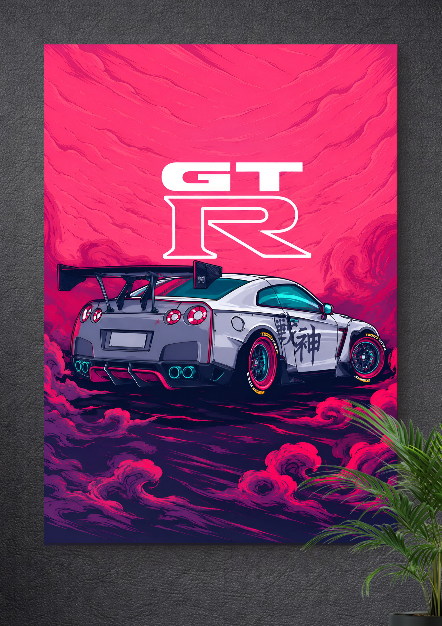 GTR | PORTRAIT VECTOR POSTER