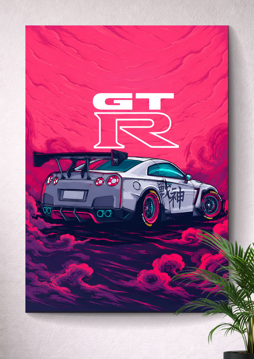 GTR | PORTRAIT VECTOR POSTER