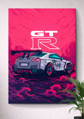 GTR | PORTRAIT VECTOR POSTER