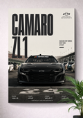 CHEVROLET CAMARO ZL7 | NASCAR POSTER
