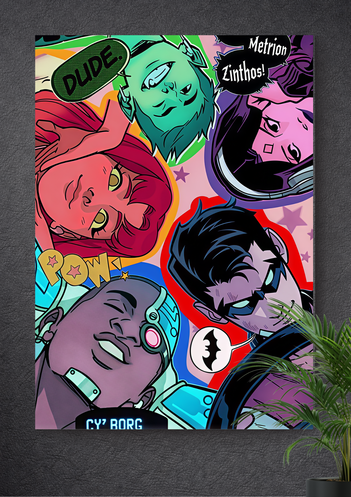 RAVEN | STARFIRE | ROBIN | BEAST BOY | CYBORG | THE TITANS