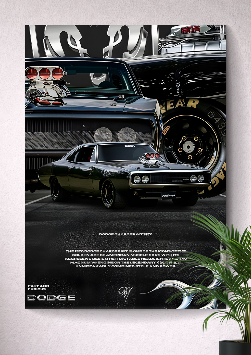 DODGE CHARGER R/T 1970 | 440 SIX PACK V8 | AMERICAN MUSCLE — BORN TO BE FAST