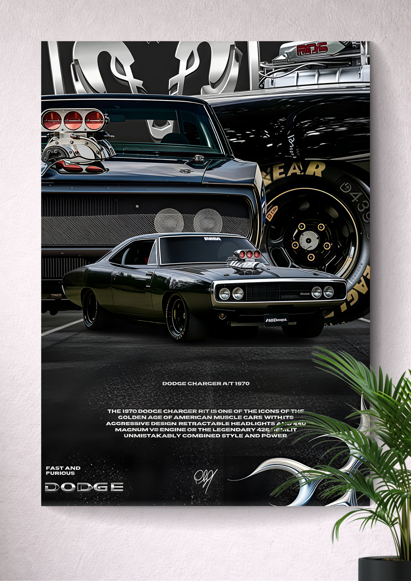 DODGE CHARGER R/T 1970 | 440 SIX PACK V8 | AMERICAN MUSCLE — BORN TO BE FAST