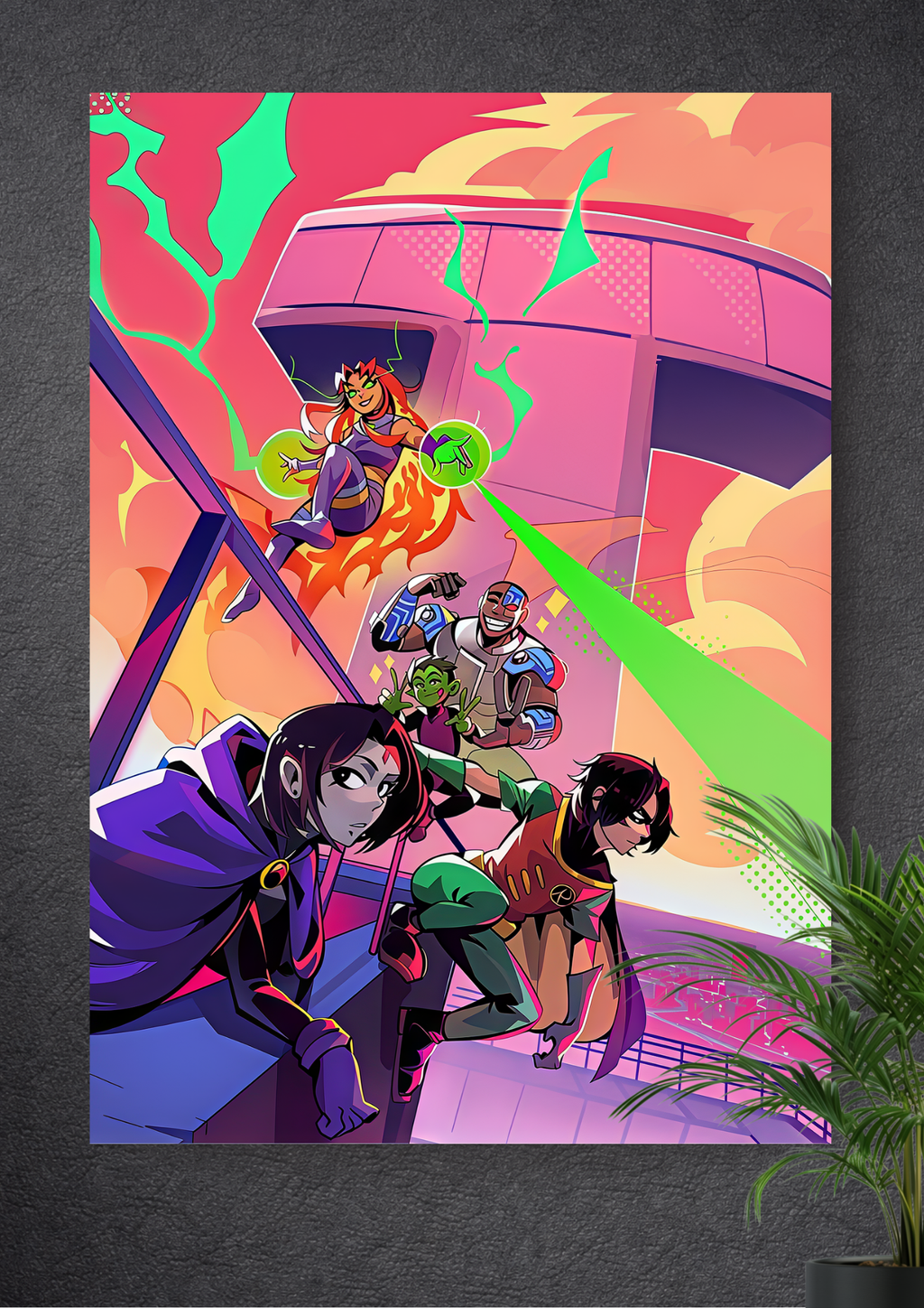 TEEN TITANS GO! | CHAOS & HEROES |  RAVEN | STARFIRE | ROBIN|  BEAST BOY | CYBORG