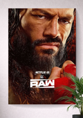 WWE RAW | CLOSE-UP PORTRAIT | THE APEX PREDATOR | ROMAN REIGNS