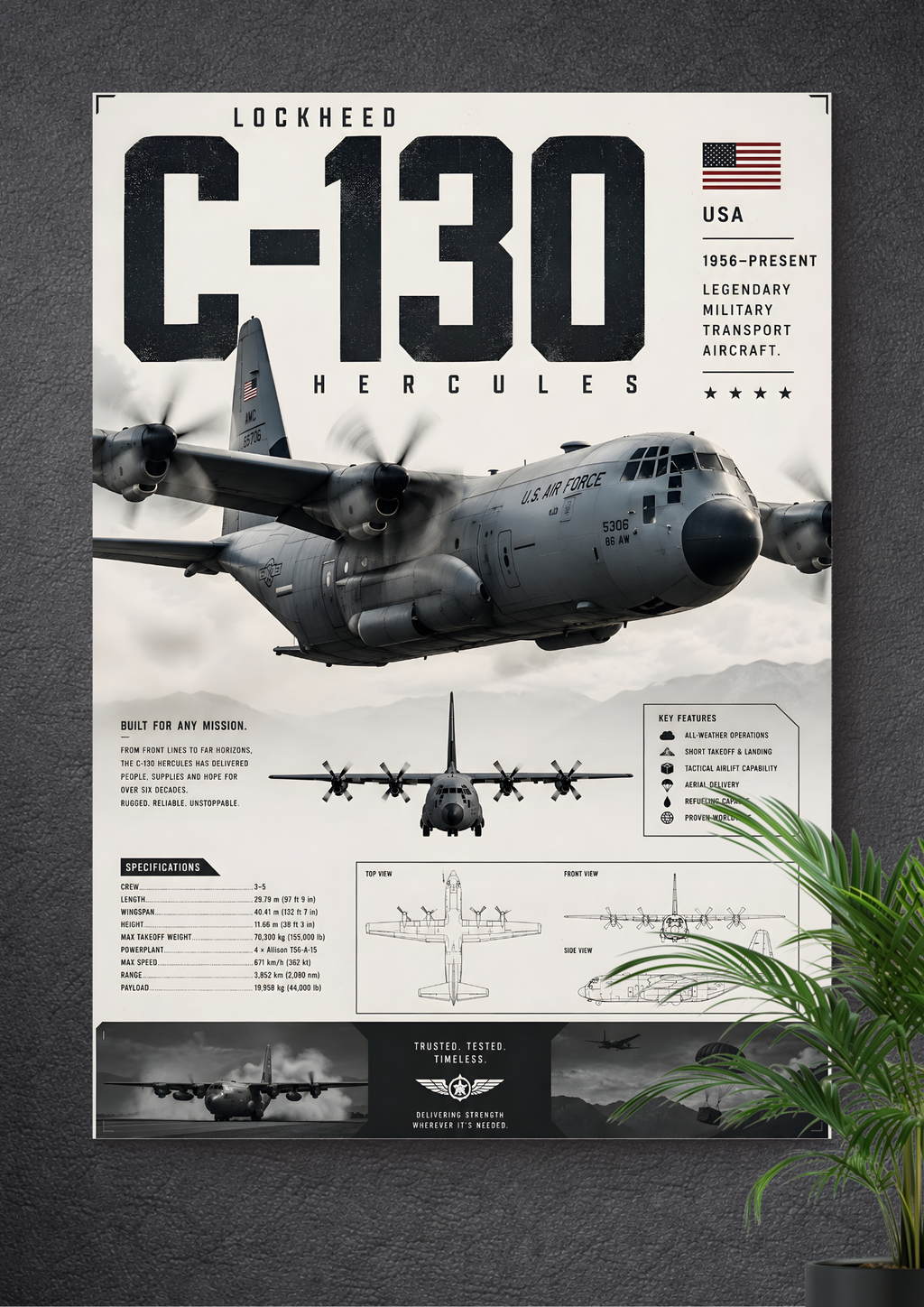 C-130 HERCULES | LEGACY | POWERHOUSE | UNSTOPPABLE