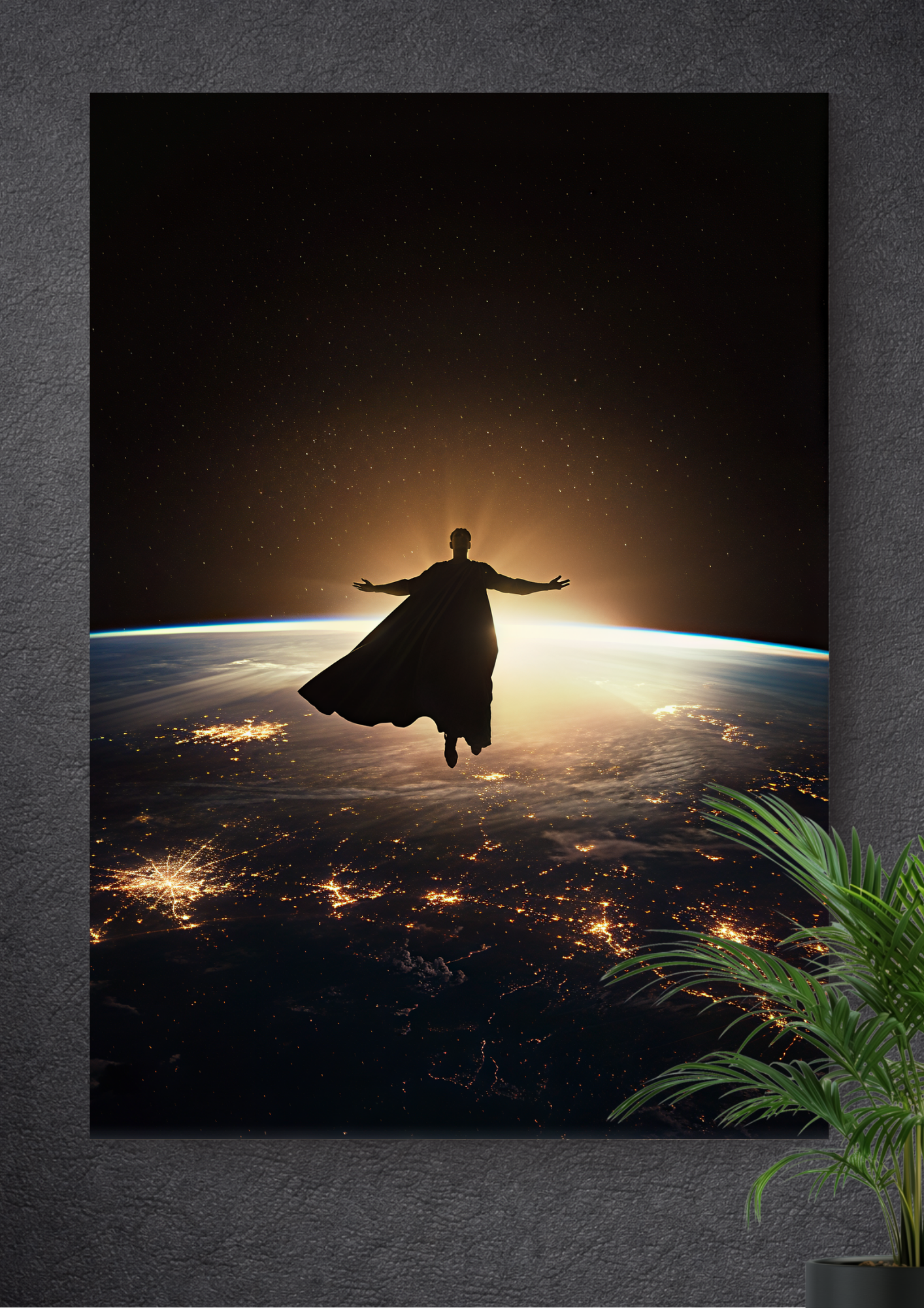 SUPERMAN | CLARK KENT | HOPE FROM ABOVE | THE SYMBOL OF HOPE