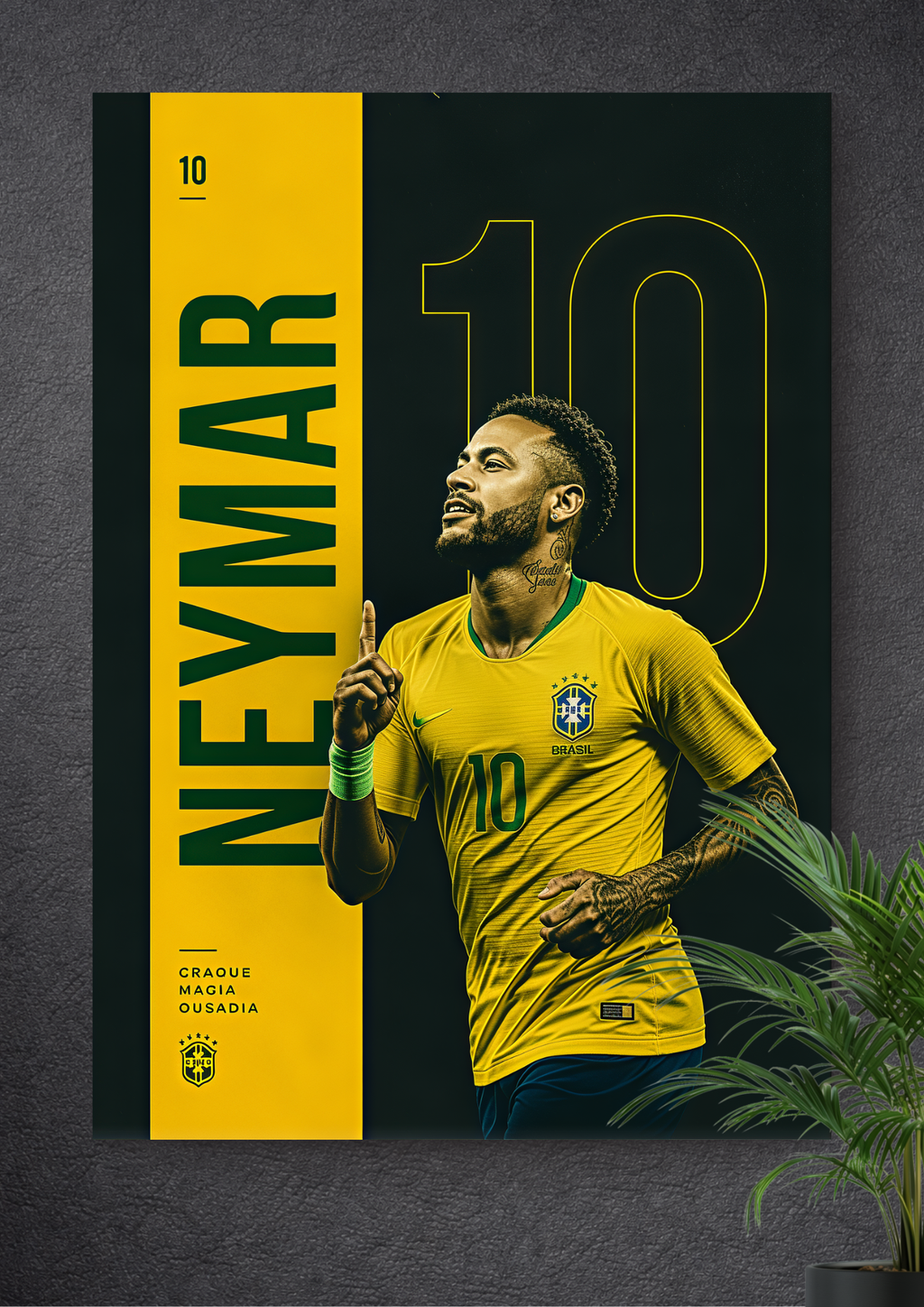 NEYMAR JR. | BRAZIL NATIONAL TEAM | BRAZIL’S NUMBER 10 | BORN TO SHINE