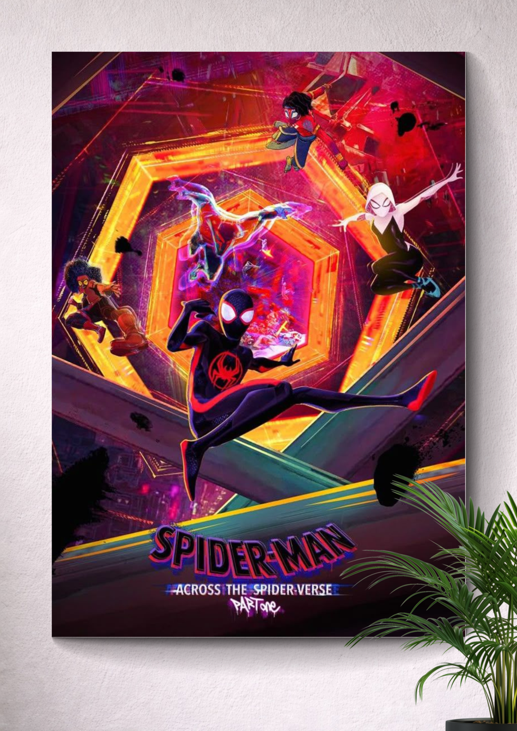 MARVEL SPIDER-VERSE MILES MORALES GWEN STACY MULTIVERSE POSTER PRINT