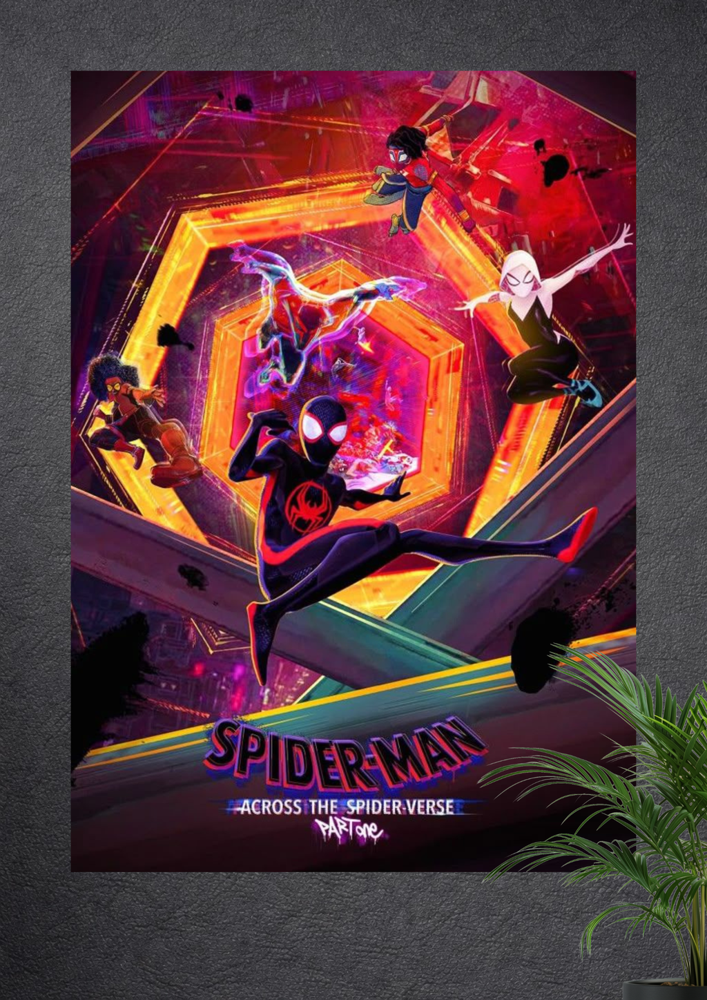 MARVEL SPIDER-VERSE MILES MORALES GWEN STACY MULTIVERSE POSTER PRINT