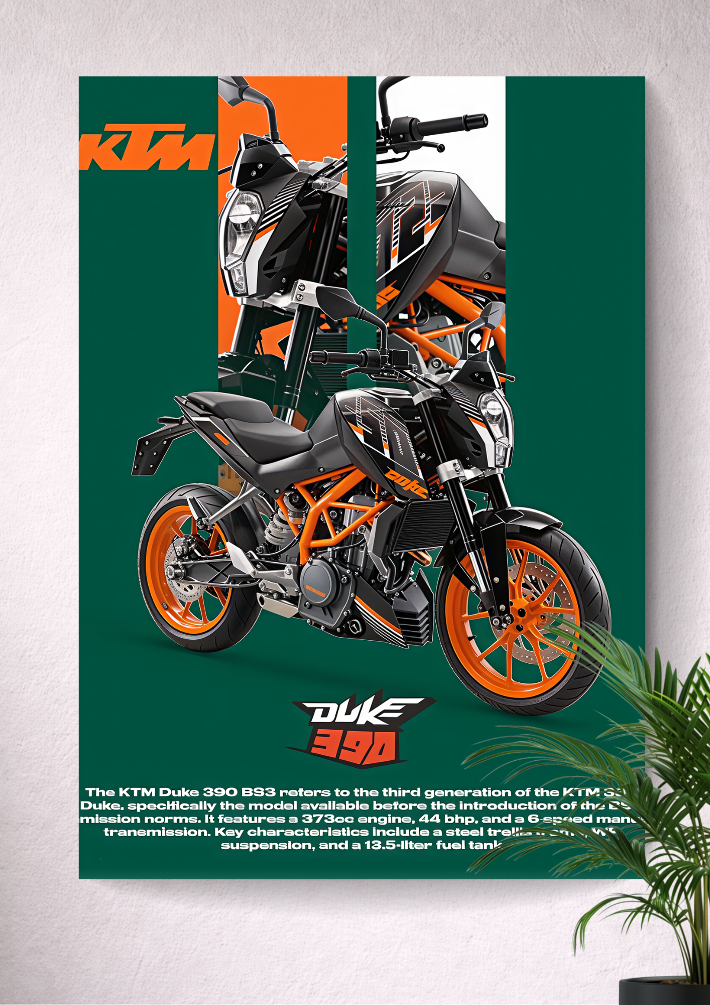 KTM DUKE 390 | 373 CC SINGLE-CYLINDER LC4 ENGINE | NAKED STREET | PURE DUKE.