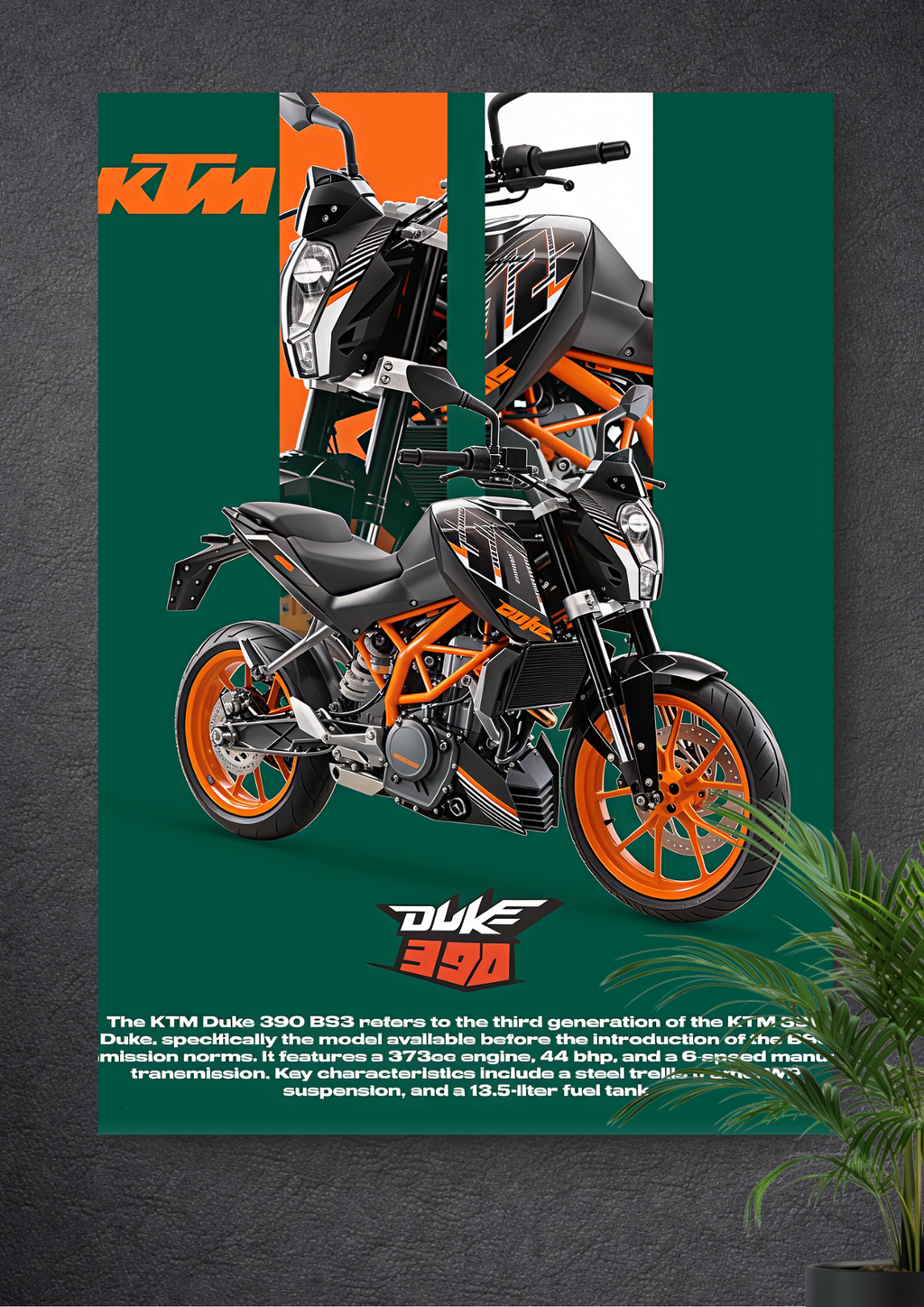 KTM DUKE 390 | 373 CC SINGLE-CYLINDER LC4 ENGINE | NAKED STREET | PURE DUKE.