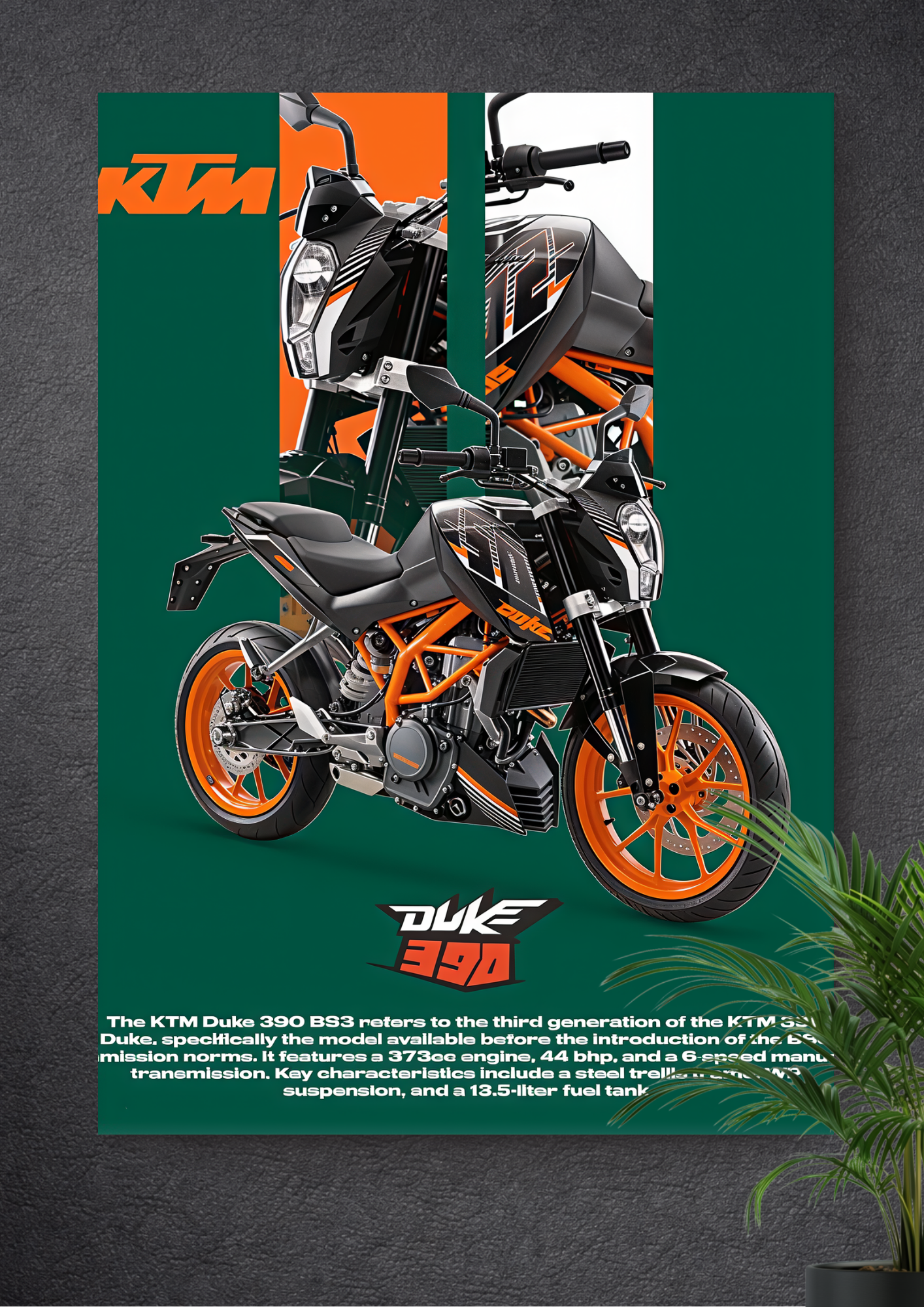 KTM DUKE 390 | 373 CC SINGLE-CYLINDER LC4 ENGINE | NAKED STREET | PURE DUKE.