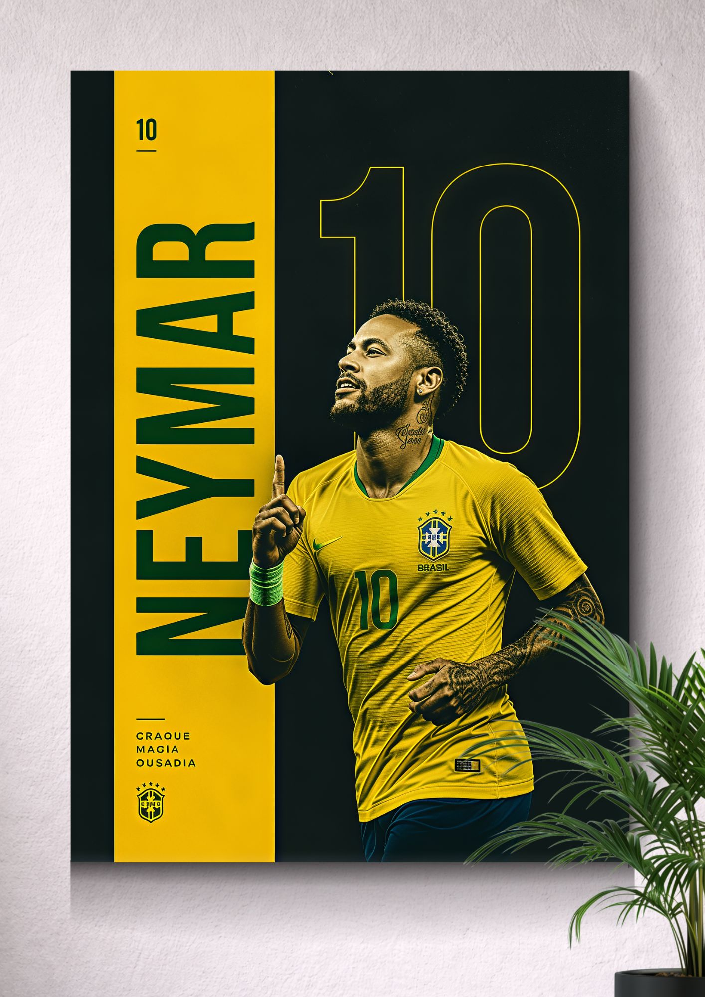 NEYMAR JR. | BRAZIL NATIONAL TEAM | BRAZIL’S NUMBER 10 | BORN TO SHINE