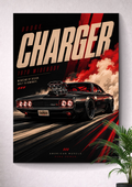 DODGE CHARGER 1970 | VECTOR POSTER