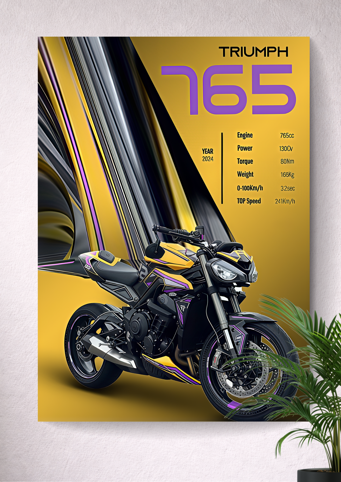TRIUMPH STREET TRIPLE 765 | 765 CC TRIPLE ENGINE | STREETFIGHTER