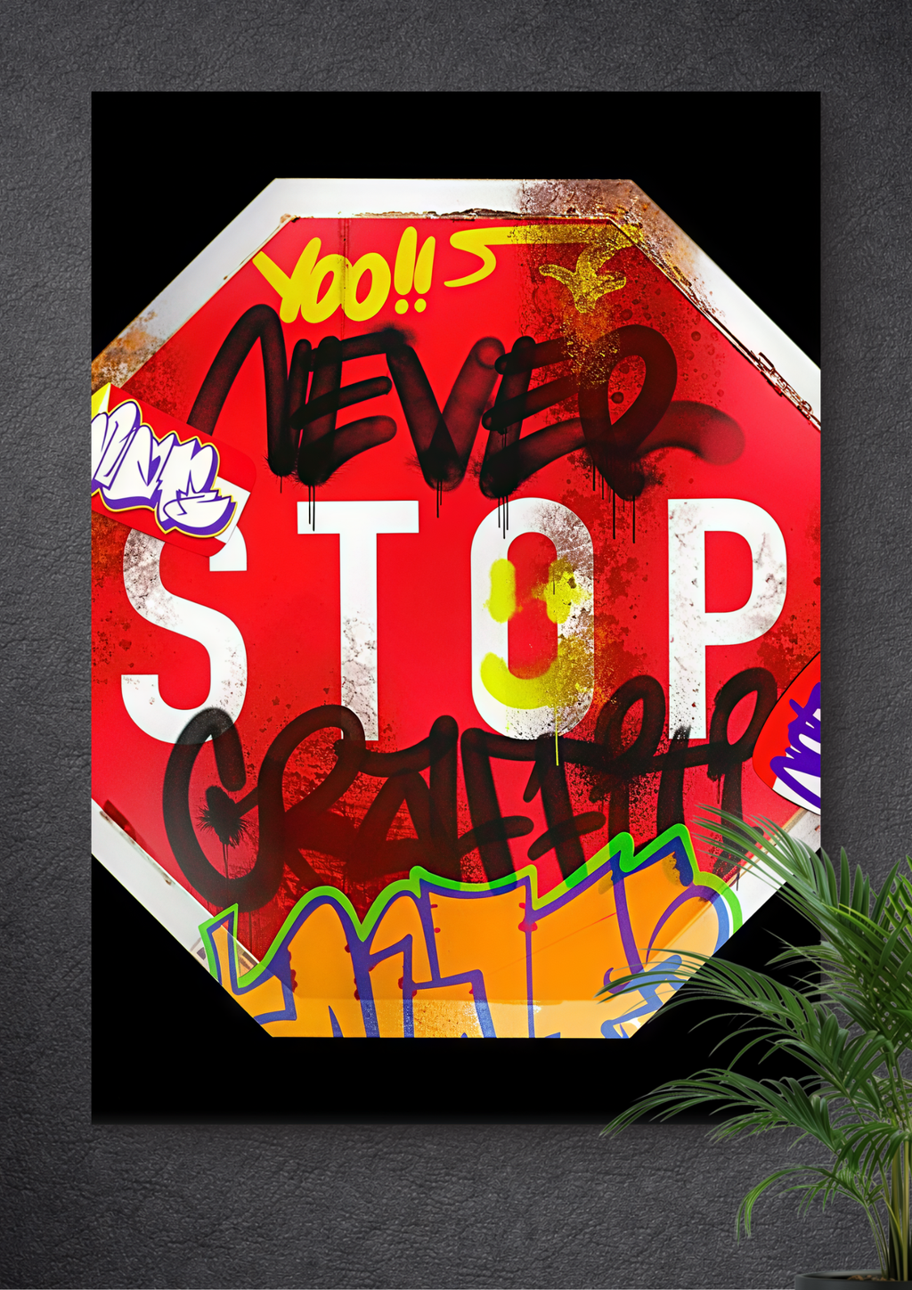 STREET WARNING | GRAFFITI NEVER DIES | PAINT THE CITY