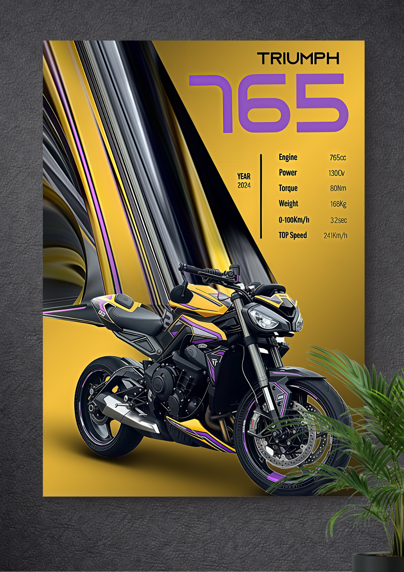 TRIUMPH STREET TRIPLE 765 | 765 CC TRIPLE ENGINE | STREETFIGHTER
